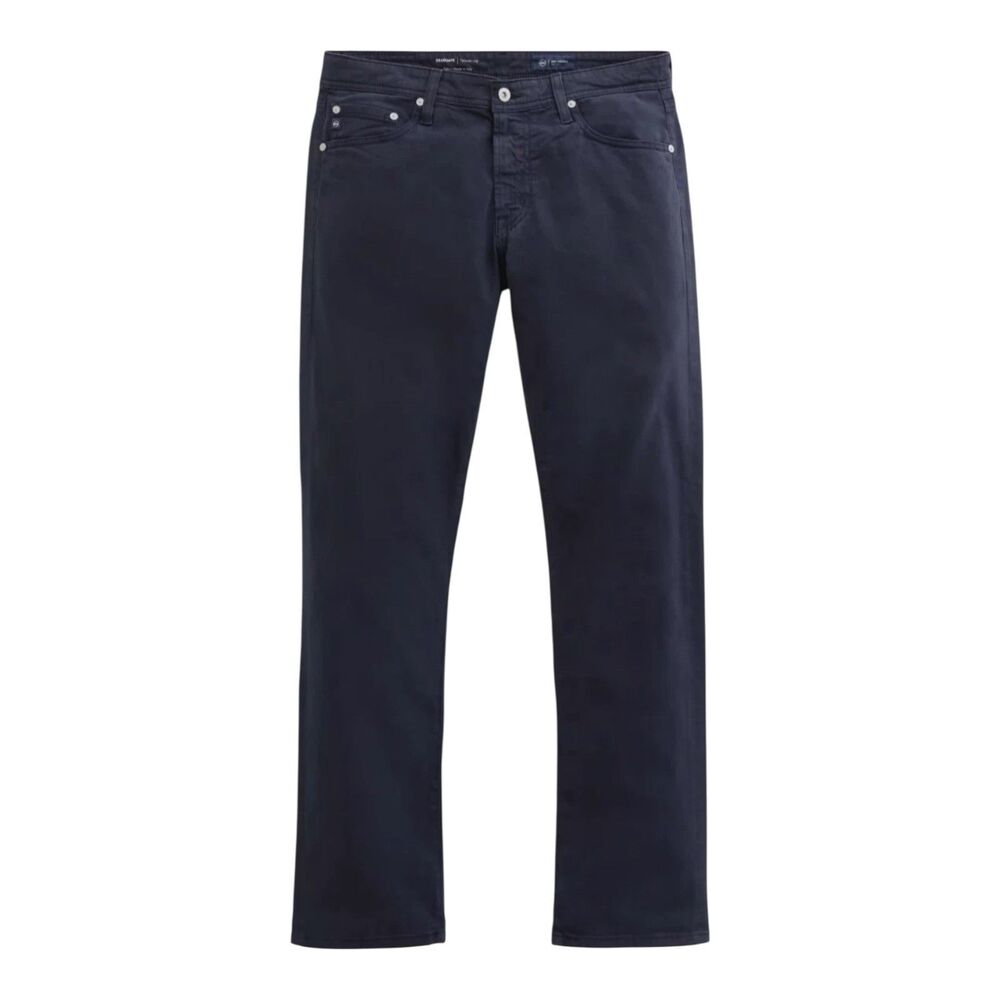 AG Adriano Goldschmied Graduate SUD Tailored Leg Navy Chino Pants Mens 32x34 NEW